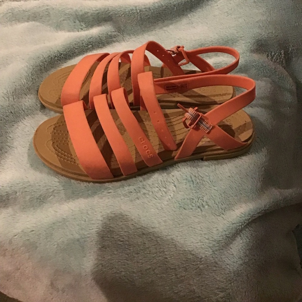 Croc sandals
